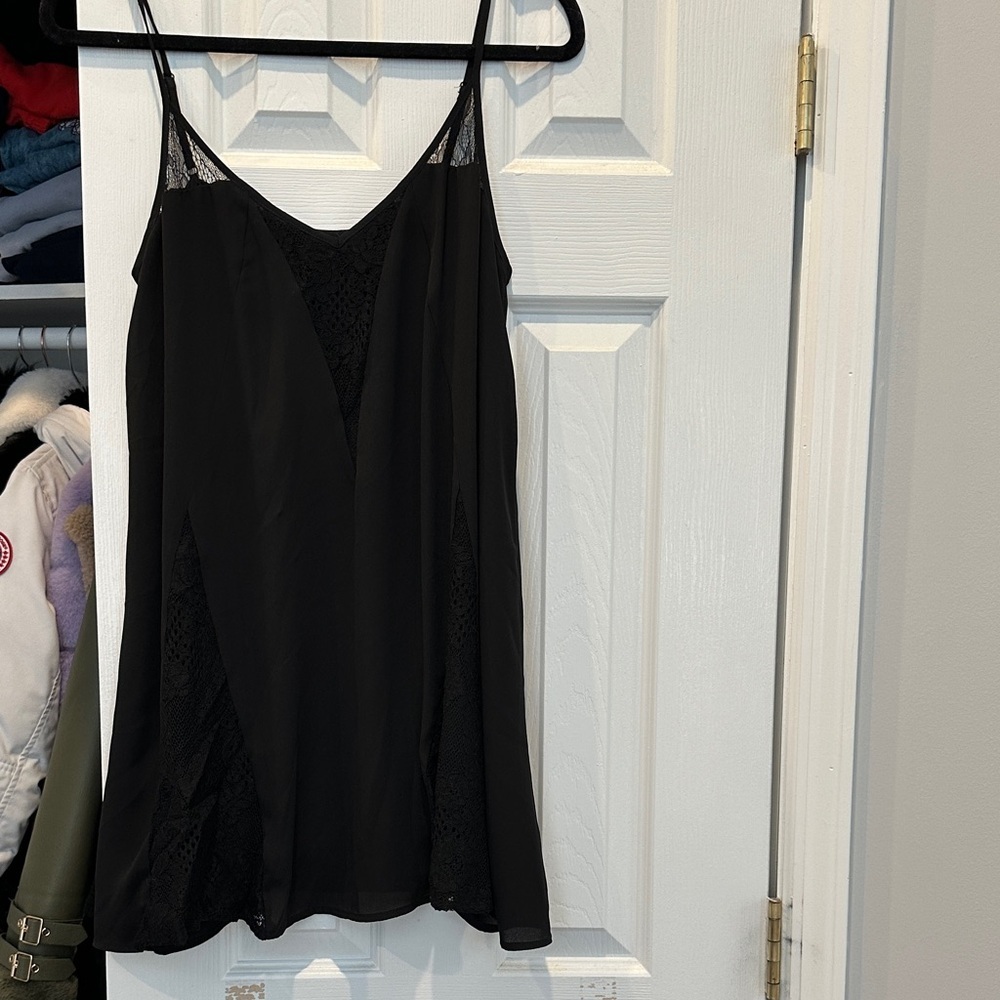 Heartloom Elegant Black Mini Dress